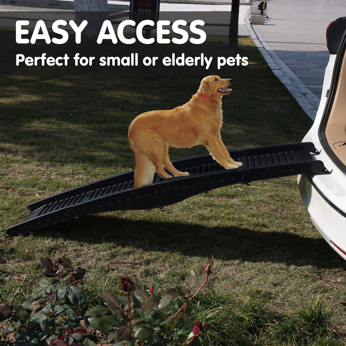 Danoz Direct - Furtastic 152cm Portable Dog Pet Ramp - Black