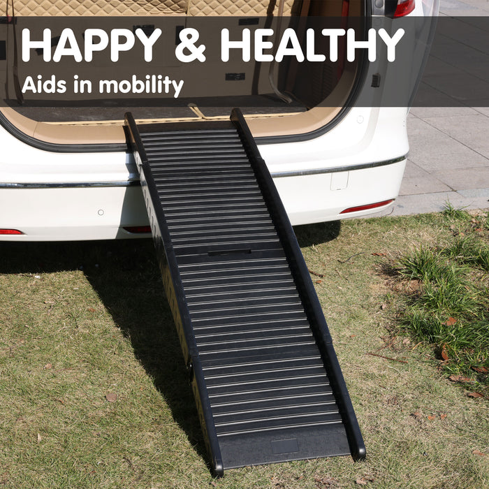 Danoz Direct - Furtastic 152cm Portable Dog Pet Ramp - Black