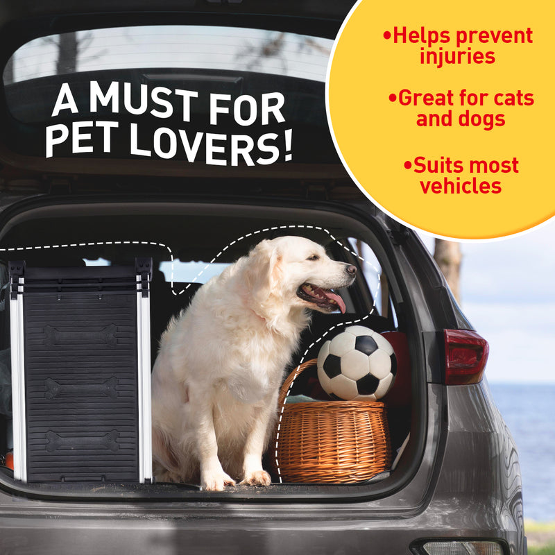 Danoz Direct - Furtastic Heavy-Duty Aluminium Telescopic Pet Ramp