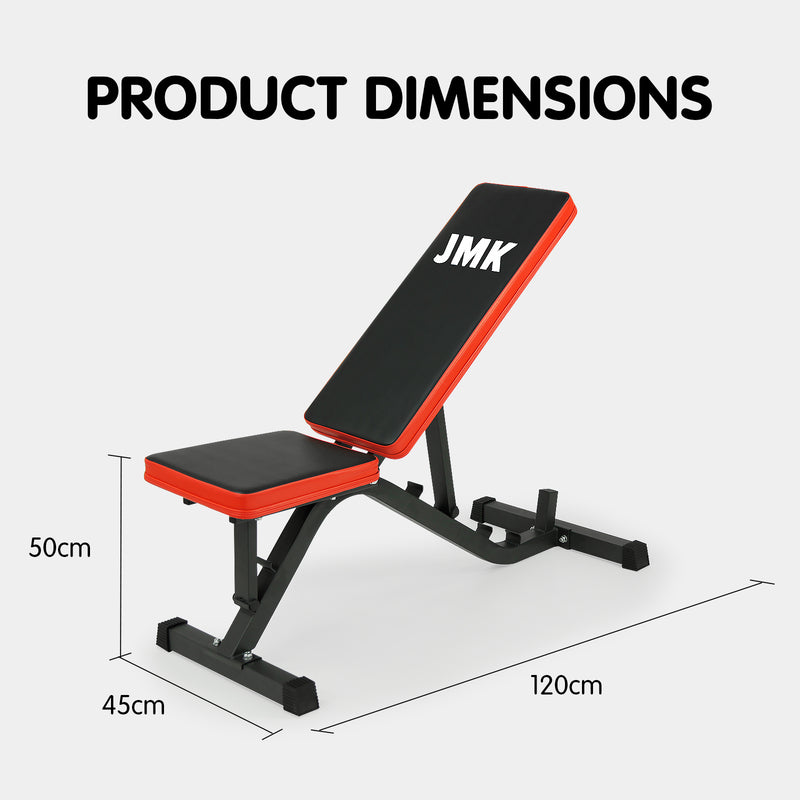 Danoz Direct -  Powertrain Adjustable Incline Decline Home Gym Bench