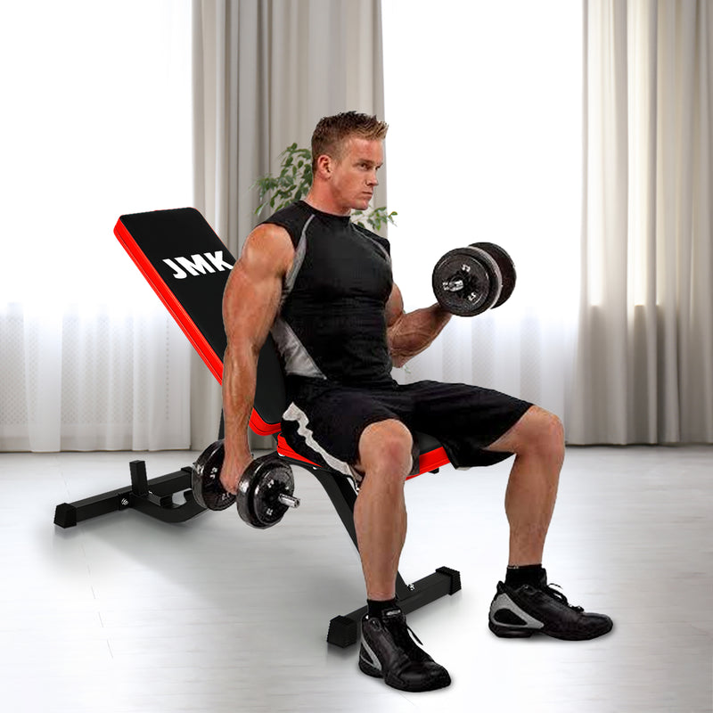 Danoz Direct -  Powertrain Adjustable Incline Decline Home Gym Bench