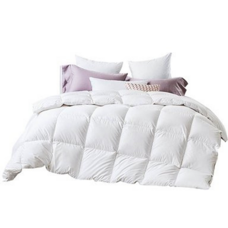 Danoz Direct -  80% Goose Down 20% Goose Feather Quilt - Super King - Top of the Range