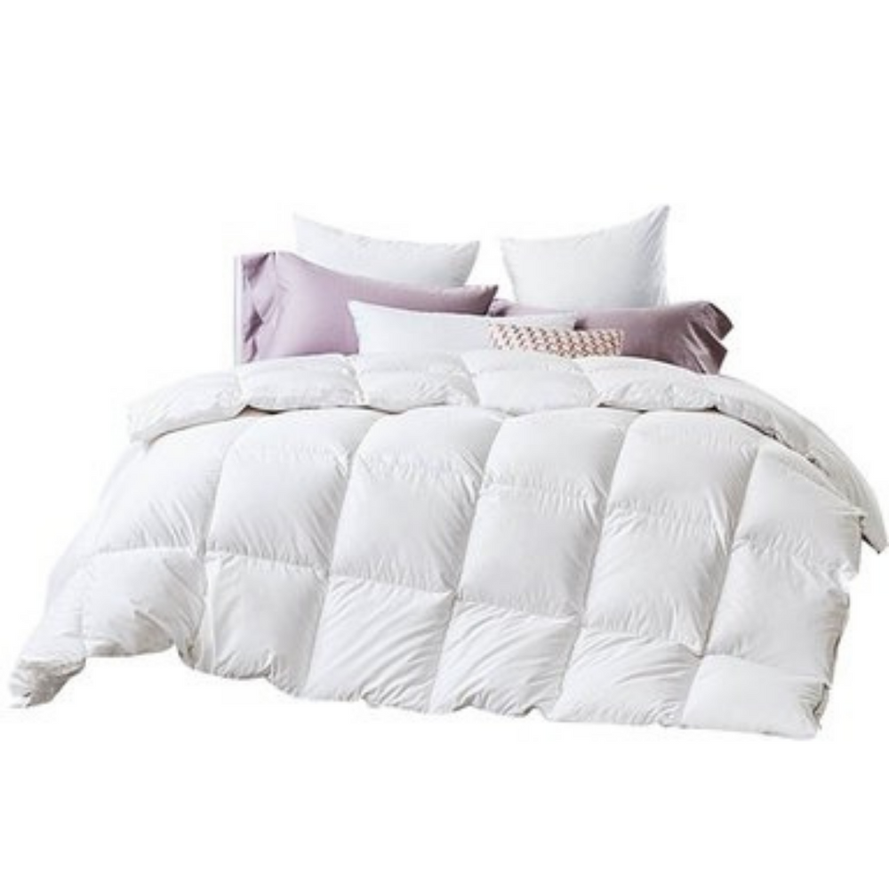 Danoz Direct -  80% Goose Down 20% Goose Feather Quilt - Super King
