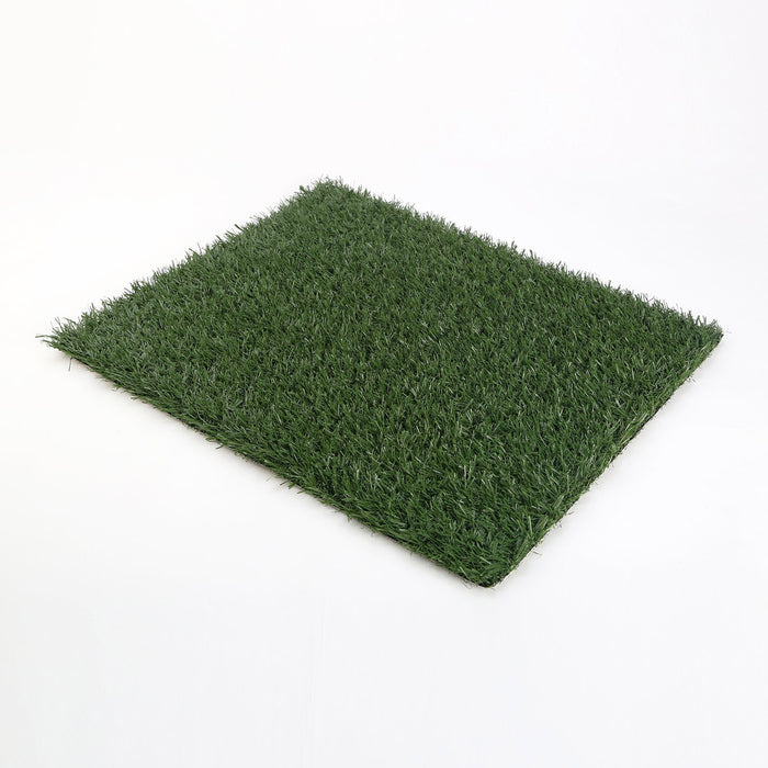Danoz Direct - Paw Mate 1 Grass Mat for Pet Dog Potty Tray Training Toilet 63.5cm x 38cm