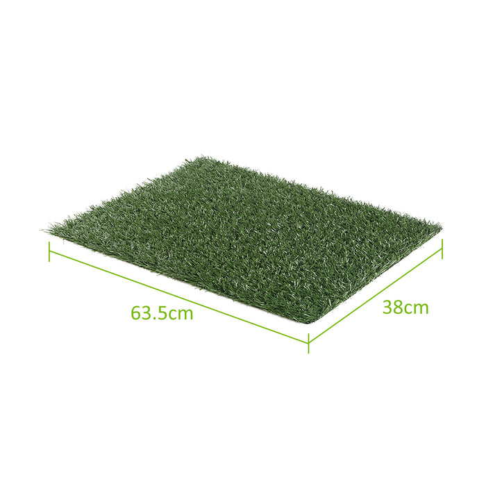 Danoz Direct - Paw Mate 1 Grass Mat for Pet Dog Potty Tray Training Toilet 63.5cm x 38cm