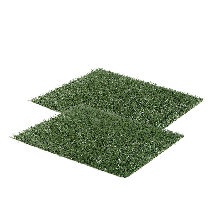 Danoz Direct - Paw Mate 2 Grass Mat for Pet Dog Potty Tray Training Toilet 58.5cm x 46cm