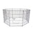 Danoz Direct - Paw Mate Pet Playpen 8 Panel 24in Foldable Dog Exercise Enclosure Fence Cage