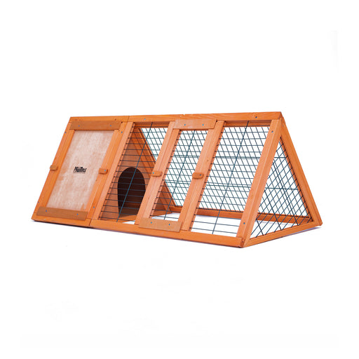 Danoz Direct - Paw Mate 118 x 50 x 45cm Rabbit Hutch Chicken Coop Triangle Cage Run