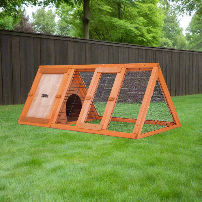 Danoz Direct - Paw Mate 118 x 50 x 45cm Rabbit Hutch Chicken🐓 Coop Triangle Cage Run