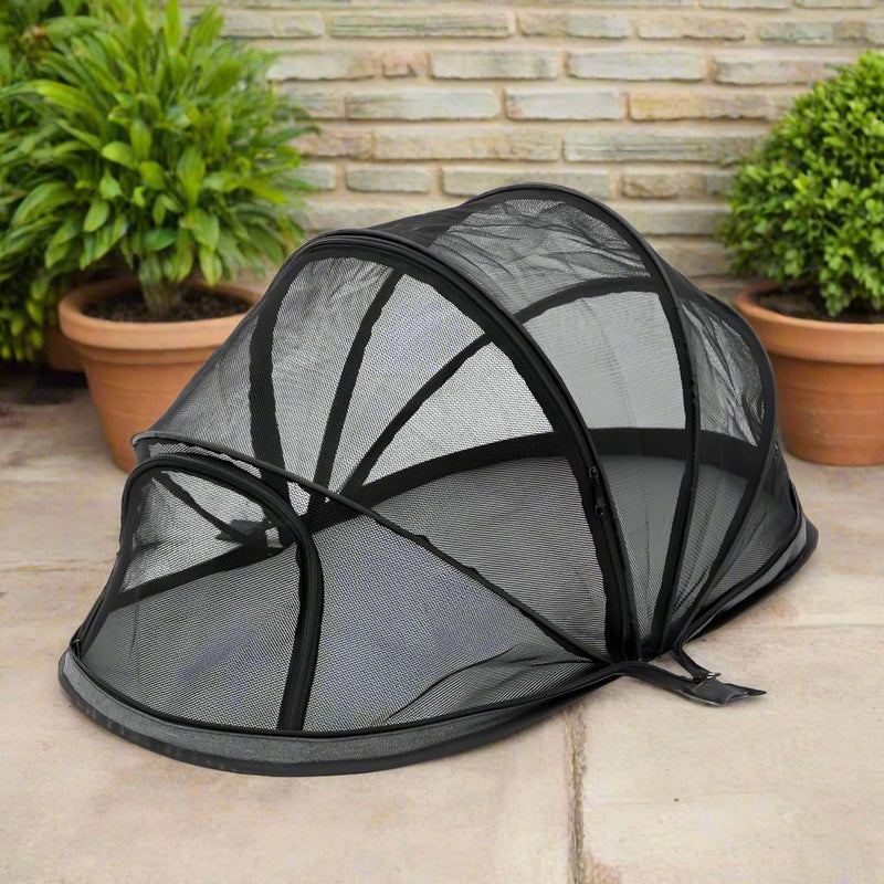 YES4PETS Small Pet Soft Playpen Cat Dog Mesh Indoor Enclosure Portable Cage Play Tent