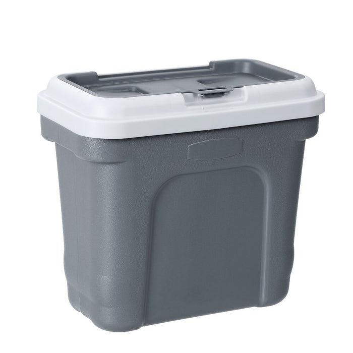 Danoz Direct - 30L Pet Dogs Puppy Food Storage Storer Container w/ Scoop Grey