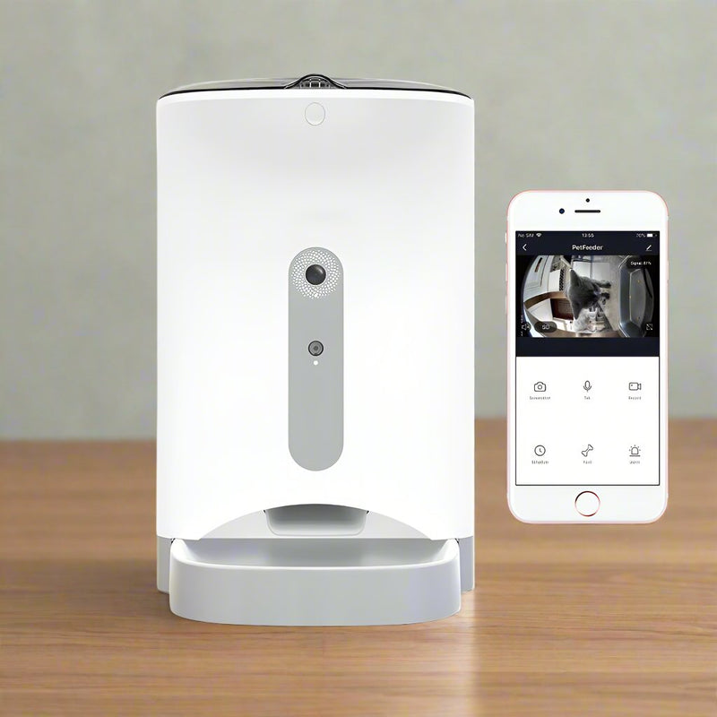 Danoz Pets - Smart Automatic Pet Dog Cat Rabbit Feeder Smartphone Camera APP for iPhone Android - Free Postage