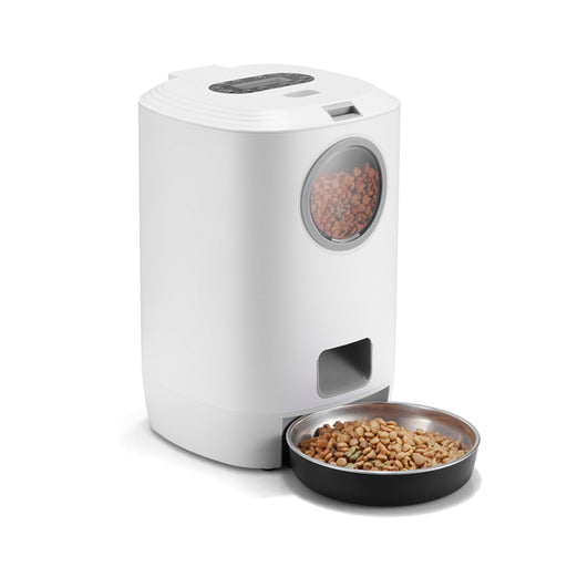Danoz Direct - YES4PETS 4.5L Visible Automatic Digital Pet Dog Cat Feeder Food Bowl Dispenser