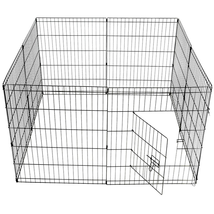 Danoz Direct - YES4PETS 30' Dog Pet Playpen Exercise Puppy Enclosure Fence with cover