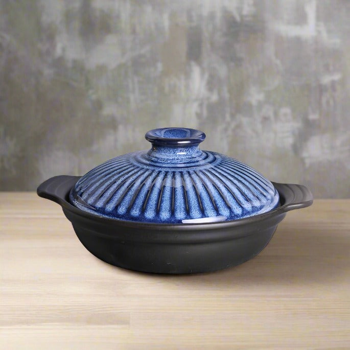 Color King Casserole with Lid Blue (2000ML)