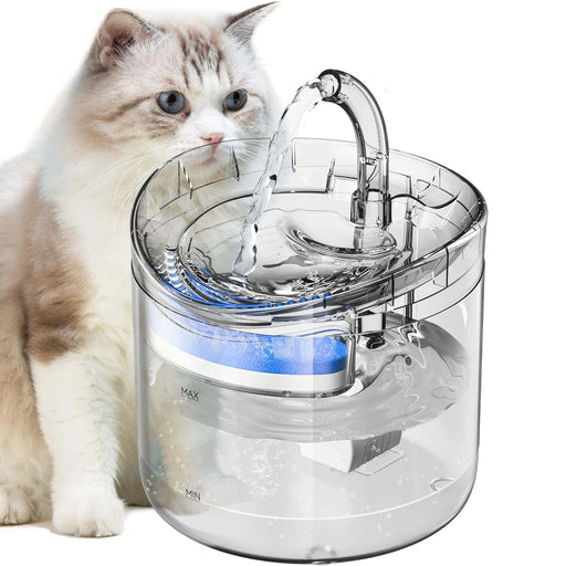 Danoz Direct - Cat Dog Water Fountain Pet Water Dispenser 1.8L Automatic Drinking Fountain for Cats Kitty Indoor