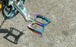 Danoz Direct -  Flat Pedal Butterfly BMX MTB Ultralight 156g Multi Colour Tri Bearing Stud Pin Grips Rockbros