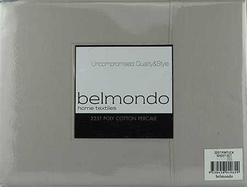 Danoz Direct -  Belmondo 225TC Sheet Set Taupe - King