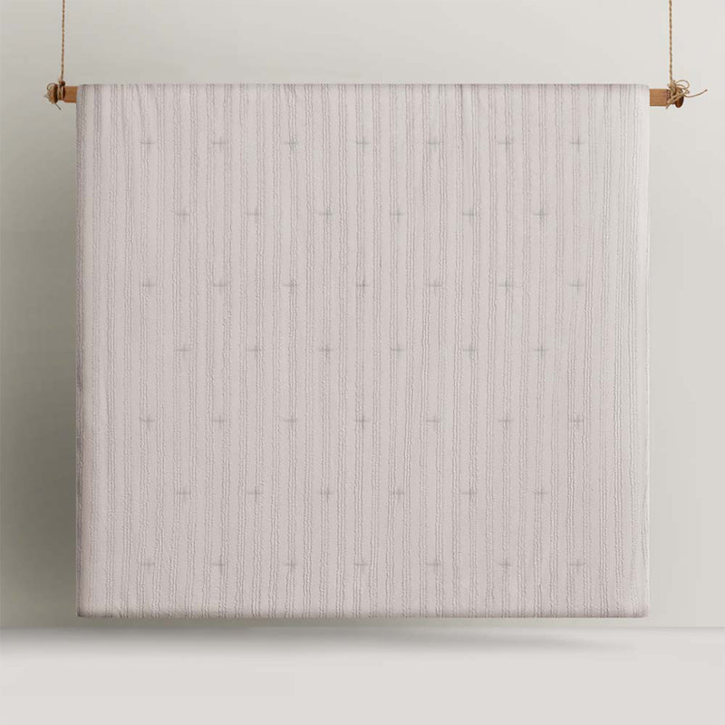 Danoz Direct -  Vintage Design Homewares Reflections Natural 3 Piece Comforter Set Queen