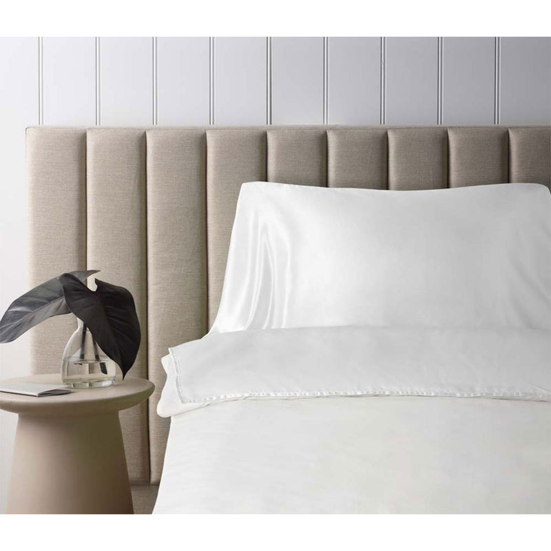 Danoz Direct -  Accessorize Self Tanning Polyester Sheet Protector 145cm x 220cm White