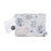 Danoz Direct -  Accessorize Cotton Flannelette Sheet Set Flower Bunch Light Blue Single