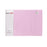 Danoz Direct -  Happy Kids Pink Plain Dyed Microfibre Sheet Set Double