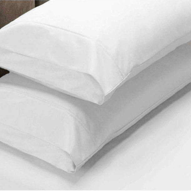 Danoz Direct -  Apartmento 225TC Fitted Sheet Set King White plus 2 Pillowcases