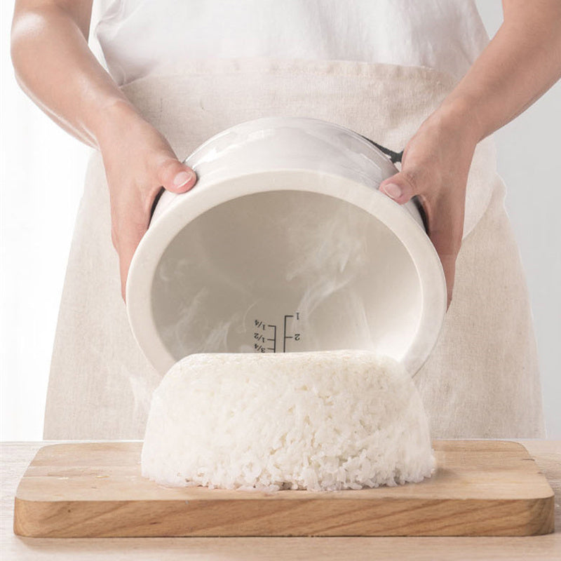 Danoz Cooking 🥘 Kylin Electric Multi-Function 4 Cups Ceramic Pot Rice Cooker 2L White