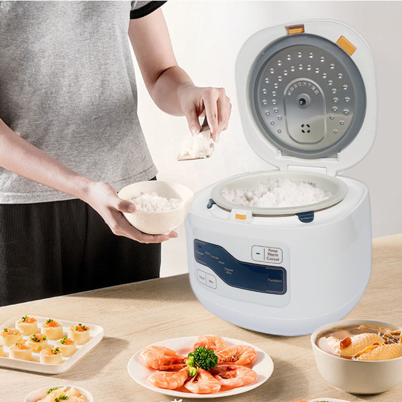 Danoz Cooking 🥘 Kylin Electric Multi-Function 4 Cups Ceramic Pot Rice Cooker 2L White