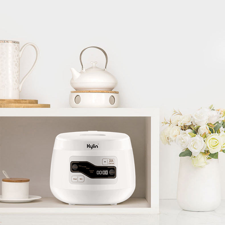 Danoz Cooking 🥘 Kylin Electric Multi-Function 4 Cups Ceramic Pot Rice Cooker 2L White