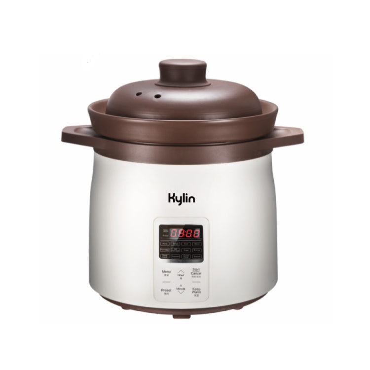Danoz Direct - Kylin Electric Purple Clay Pot Slow Cooker 5L - K2021