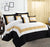 Danoz Direct -  10 piece comforter and sheets set queen gold