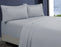 Danoz Direct -  1000tc egyptian cotton 1 fitted sheet and 2 pillowcases double silver