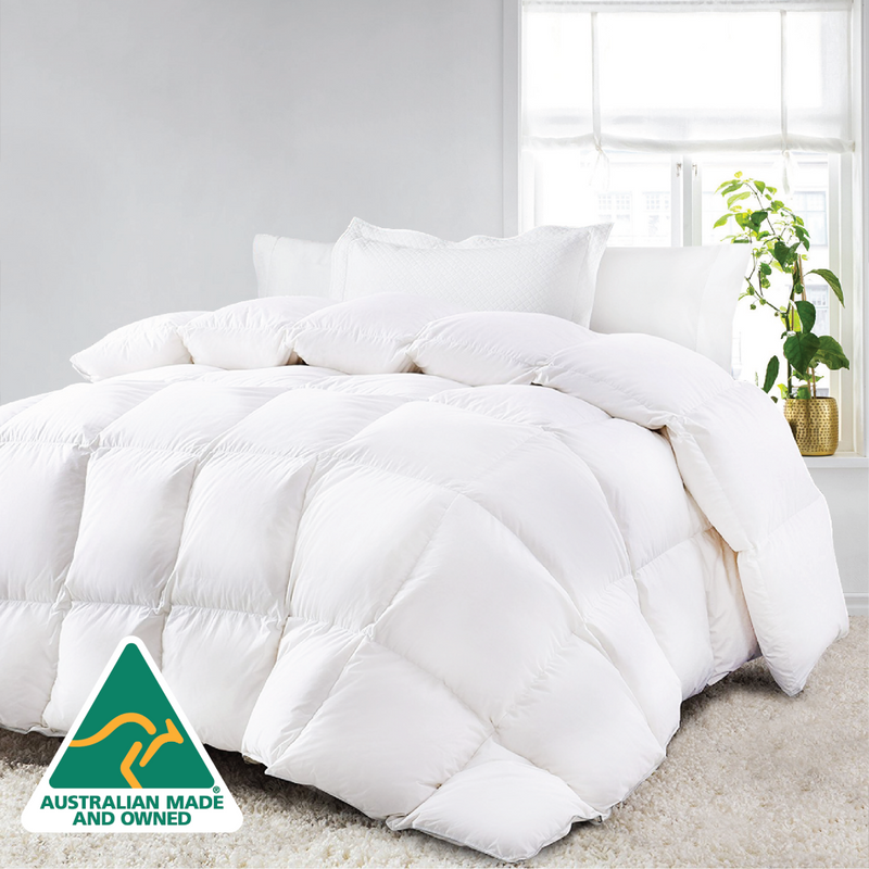 Danoz Direct - Luxor Ultra Warm Winter Microfibre Quilt 800GSM (Queen) (Made in Aus)