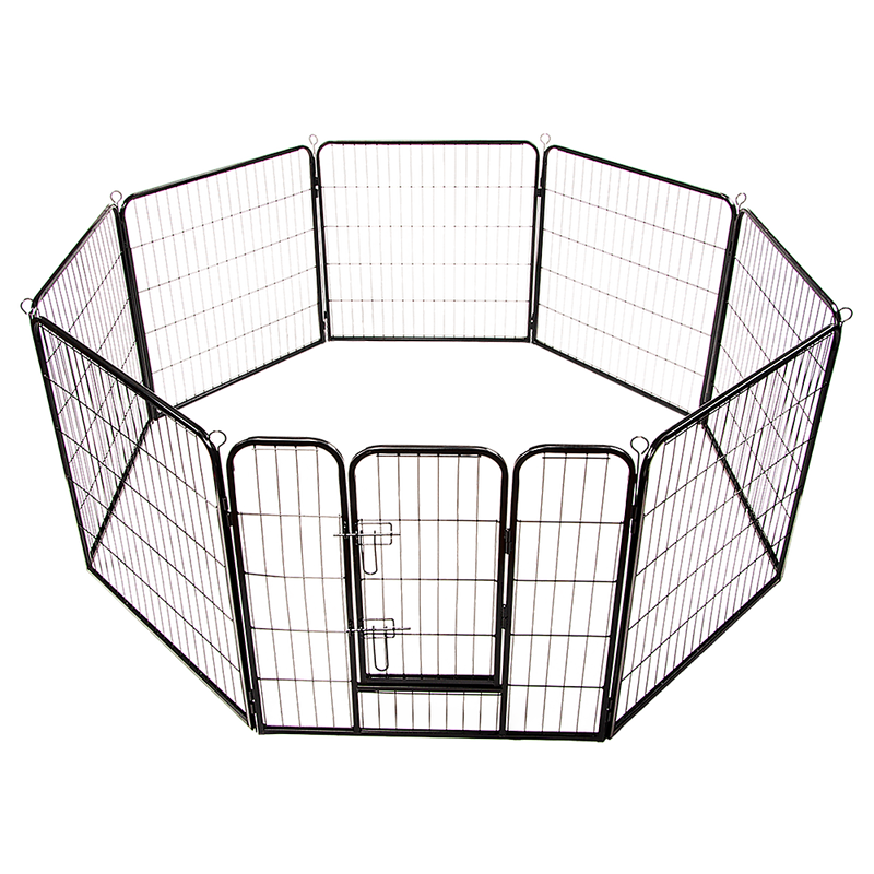 Danoz Direct - 8 Panel Heavy Duty Pet Dog Playpen Puppy Exercise Fence Enclosure Cage