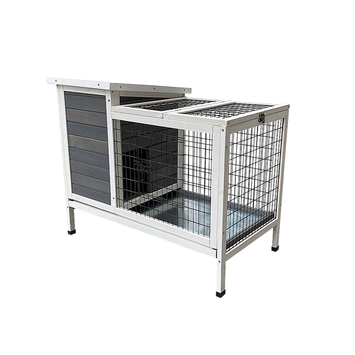 Danoz Direct - Rabbit Bunny Cage Hutch Pet Cages Enclosure