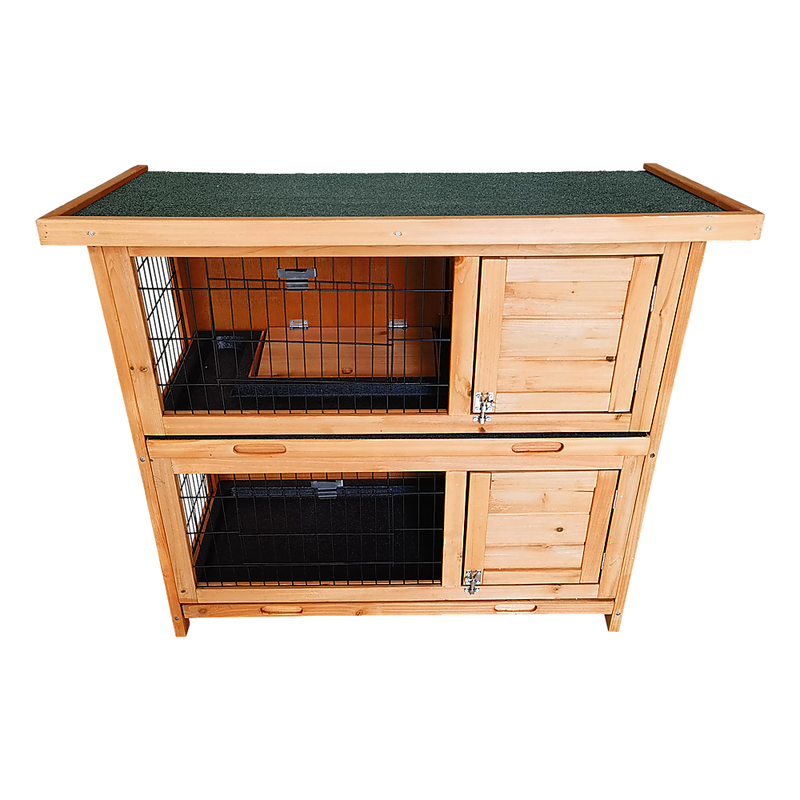 Give your furry friends the ultimate space to play and live with Danoz Direct - Large Rabbit Hutch with BASE Chicken Coop