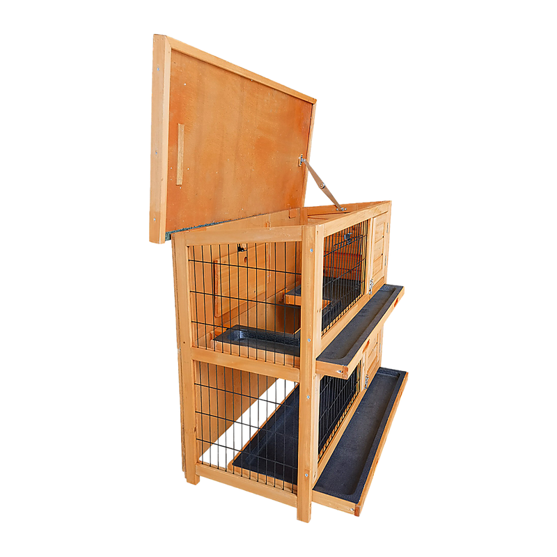 Give your furry friends the ultimate space to play and live with Danoz Direct - Large Rabbit Hutch with BASE Chicken Coop