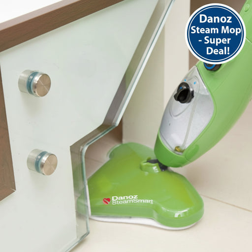 Danoz - As Seen on TV - Experience the cleaning power trusted by millions with this award - winning steam mop Full system - danozdirect
